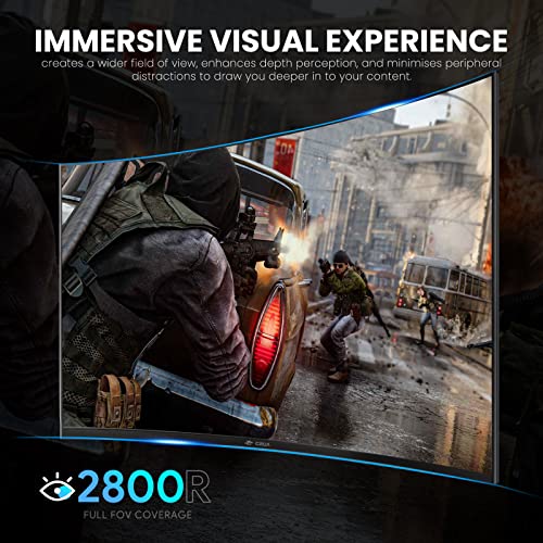Moniteur de jeu incurvé CRUA 24 pouces-5
