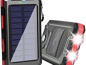 Chargeur Solaire 20000mAh Solar Power Bank Chargeur
