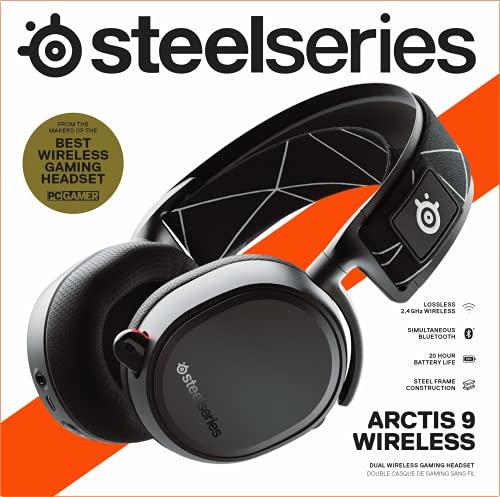SteelSeries Arctis 9 Dual Wireless Gaming Headset-4