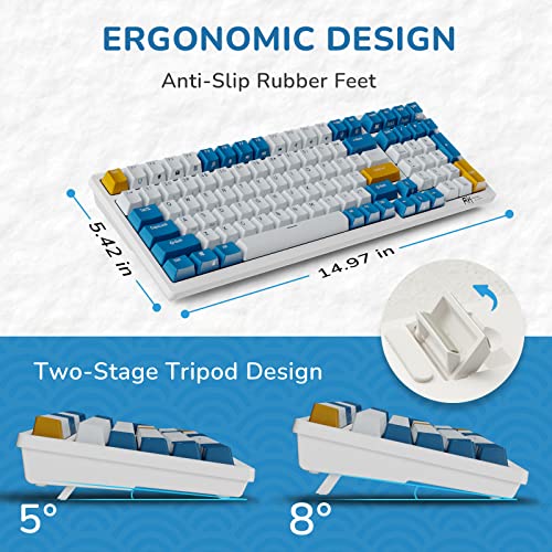 RK ROYAL KLUDGE RK98 Clavier Mécanique Sans-5