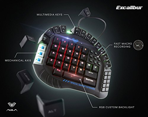 Beastron Aula Excalibur Clavier de jeu mécanique-4