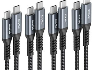 Lot de 4 câbles de charge rapide