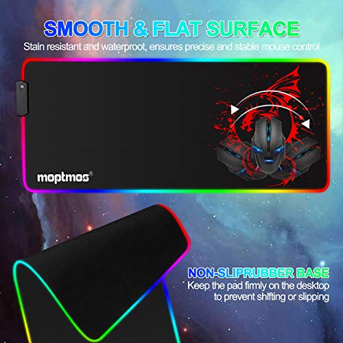 Tapis de souris de jeu RGB Anime-3
