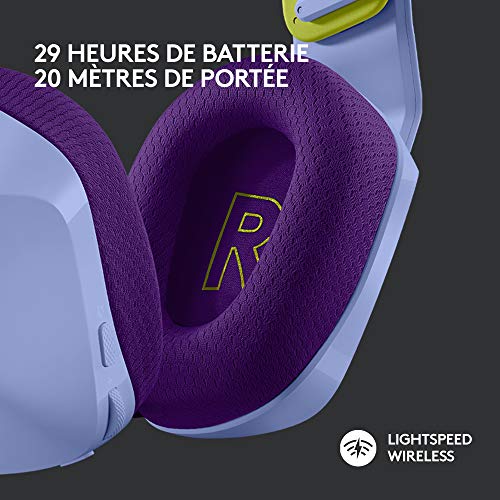 Logitech G733 Lightspeed Casque de jeu sans-3