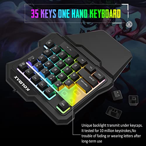 KOLMAX K35 Clavier de jeu à une-5
