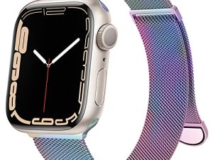 OULUOQI Compatible avec Apple Watch Band Series