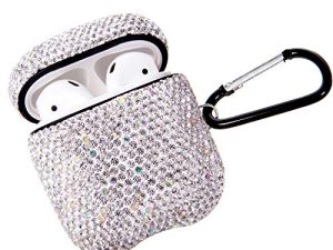Coque en diamant scintillant pour AirPods avec