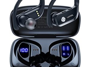 bmanl Écouteurs sans fil Bluetooth Écouteurs de