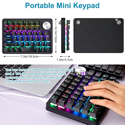 Koolertron Clavier de jeu mécanique à une-4