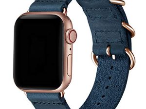 Bracelets en cuir vintage compatibles avec Apple