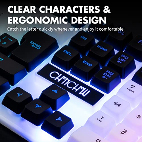 Clavier de jeu souris Combo arc-en-ciel LED-3