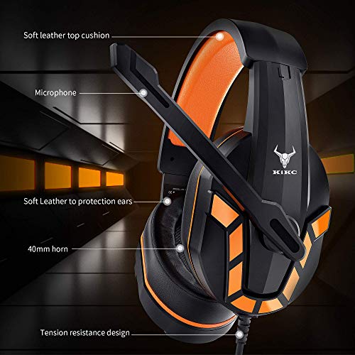 Casque de jeu Kikc PS4 avec micro-3