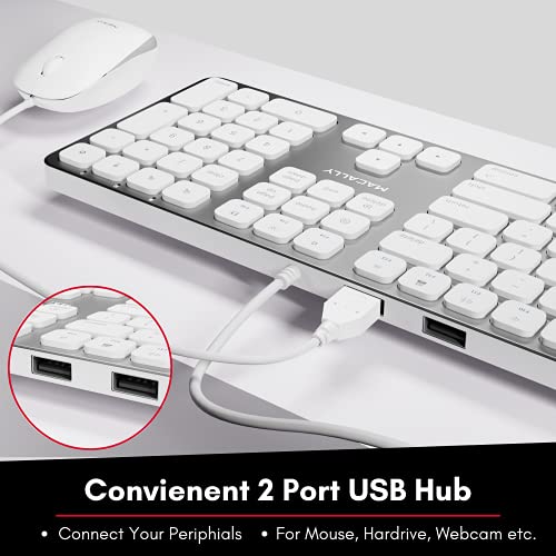 Macally Premium Clavier filaire Mac avec pavé-3