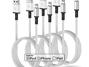 Lot de 4 câbles de charge pour