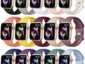 GEAK Lot de 15 bracelets compatibles avec