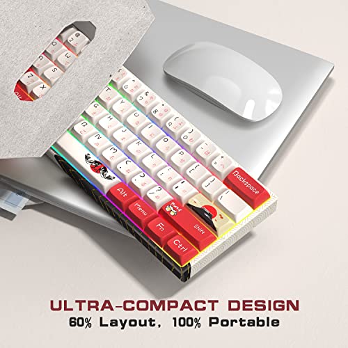 HITIME XVX M61 Clavier mécanique sans fil-3