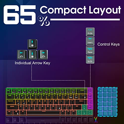 RK ROYAL KLUDGE RK68 (RK855) Clavier mécanique-4