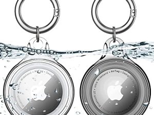 COOLQO Lot de 2 porte-clés étanches IPX8