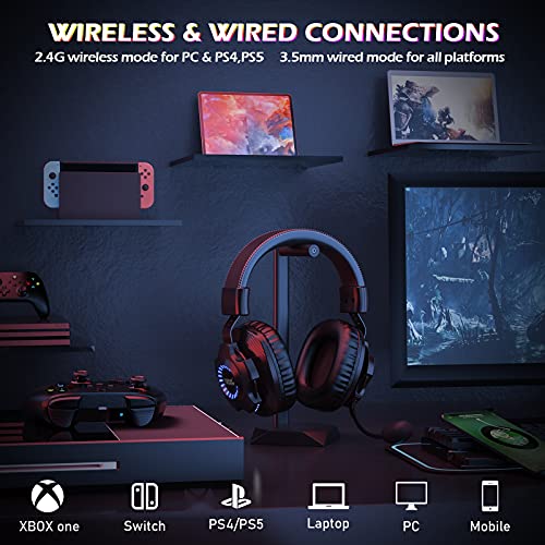 Casque de jeu sans fil EasySMX 2.4G-4