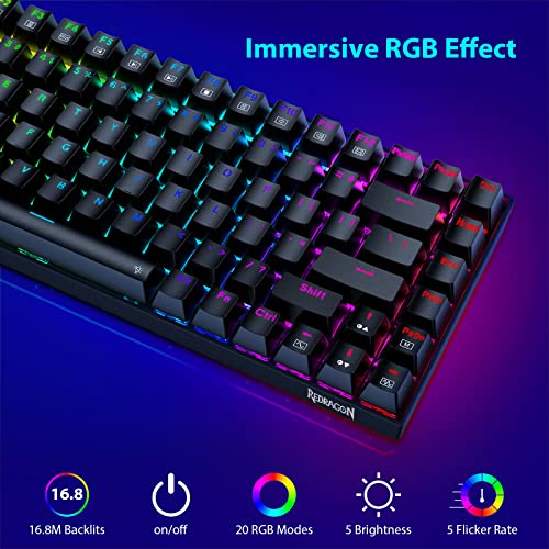 Clavier de jeu mécanique Redragon