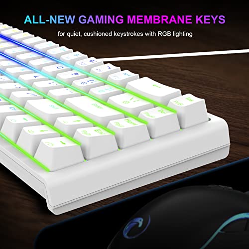NPET K62 Clavier de jeu filaire 60-3