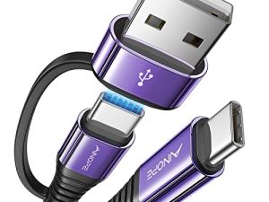 AINOPE Type C Chargeur Charge Rapide 3.1A