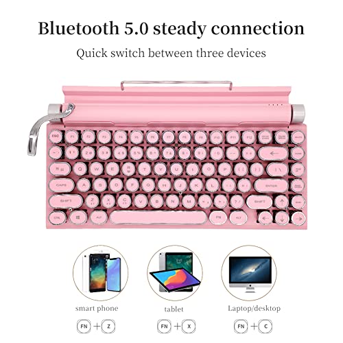 Clavier de machine à écrire rétro