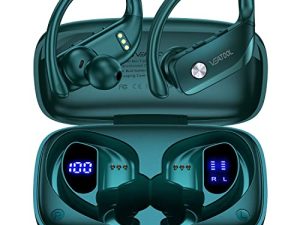 bmanl Écouteurs sans fil Bluetooth Écouteurs de