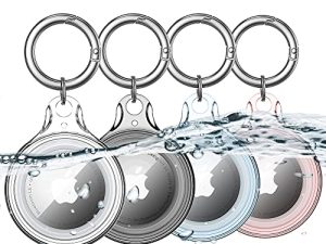 COOLQO Lot de 4 étuis de porte-clés