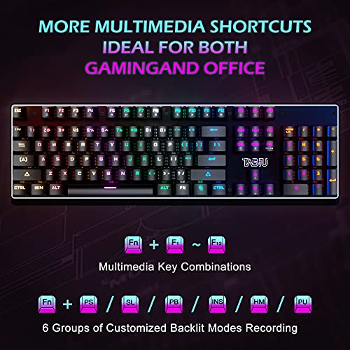 Clavier de jeu TNBIU - Clavier LED-3
