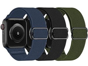Swhatty Bracelets en nylon extensibles pour Apple