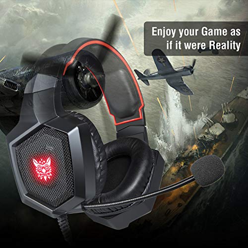 Casque de jeu avec microphone