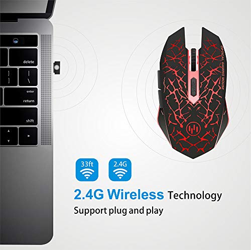 Souris de jeu sans fil TENMOS K6
