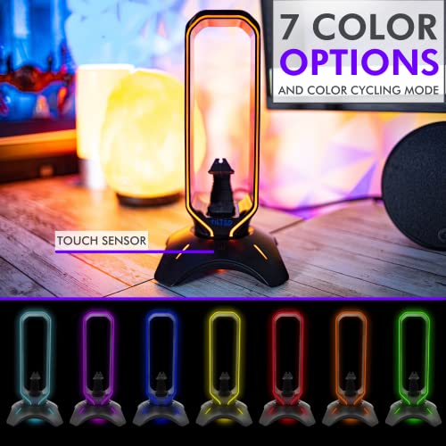 Tilted Nation Support de casque RGB et-4