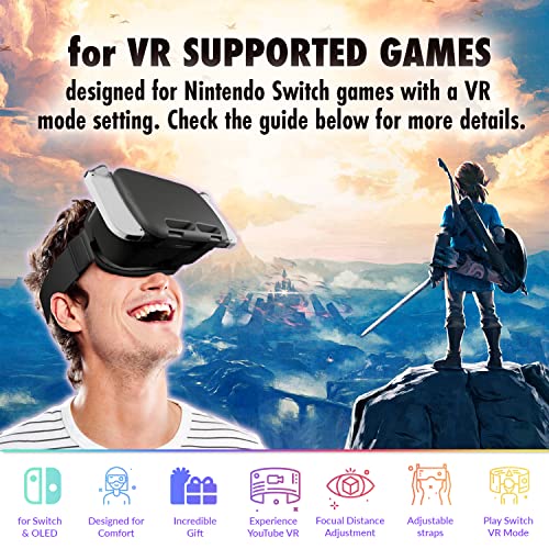 Orzly Casque VR conçu pour Nintendo Switch-3