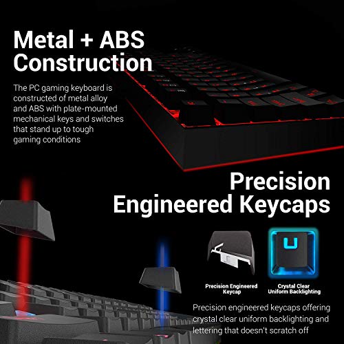 Redragon K552-RGB-BA Combo clavier et souris de-4