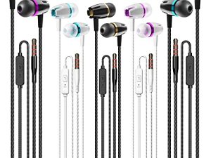 Écouteurs filaires avec microphone Lot de 5
