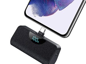 Mini chargeur portable USB-C Power Bank 5200