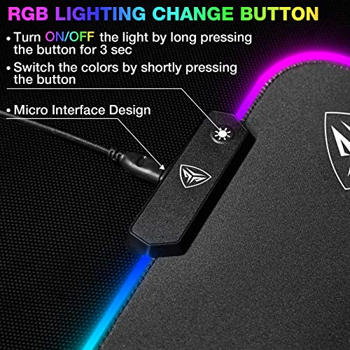 Tapis de souris de jeu CP3 RGB-4