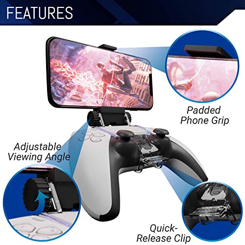 Orzly PS5 Controller Mobile Gaming Clip