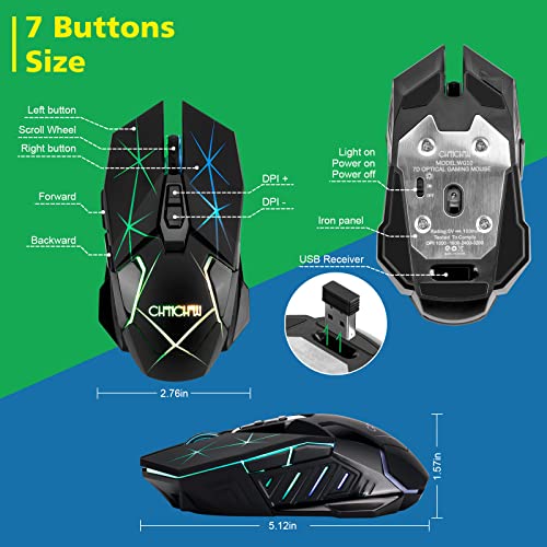 Souris sans fil pour ordinateur portable Souris-3