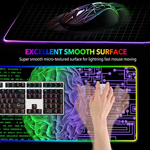 AIMSA Grand tapis de souris de jeu-3