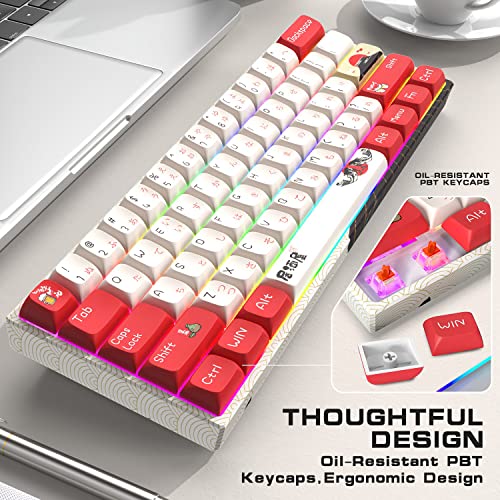 HITIME XVX M61 Clavier mécanique sans fil-5