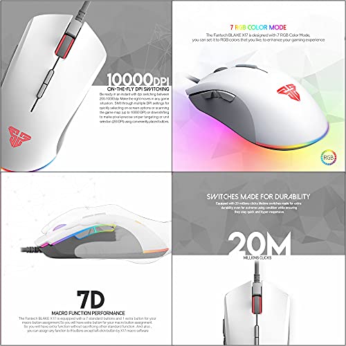 Fantech Blake X17 Souris de jeu filaire-3