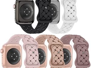 Arctime Lot de 5 bracelets en silicone