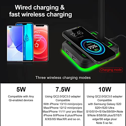 Support de casque avec chargeur sans fil-5