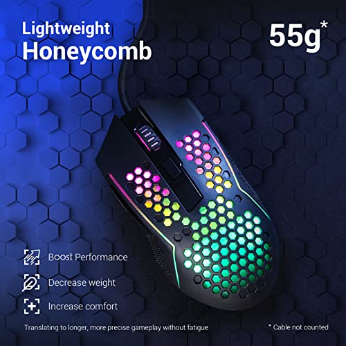 Redragon M987 Souris de jeu en nid-3