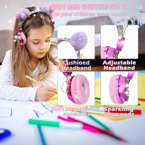 Casque sans fil Licorne pour enfants