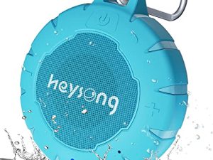 HEYSONG Mini haut-parleur de douche Bluetooth