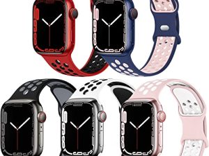 EOMTAM Lot de 5 bracelets de sport